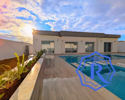 Villa NOVA d'architecte à vendre a Djerba avec piscine ultra moderne image-2