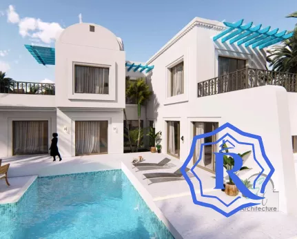 Top Top villa avec piscine à vendre projet en cours image-2
