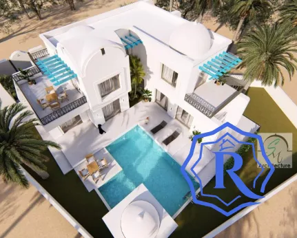 Top Top villa avec piscine à vendre projet en cours image-6