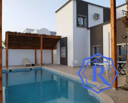 Fastueuse villa avec piscine à midoun image-1