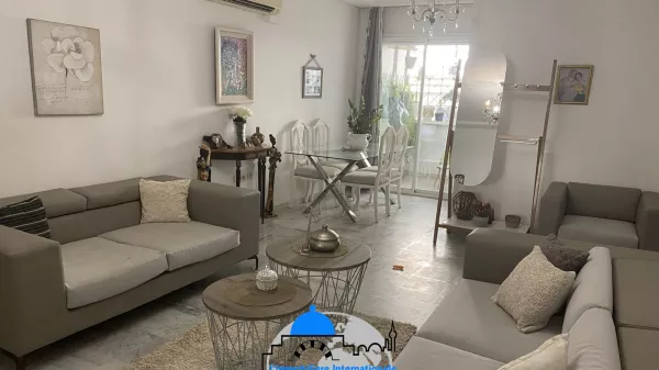 Ground Floor Apartment S+2 in Khezama