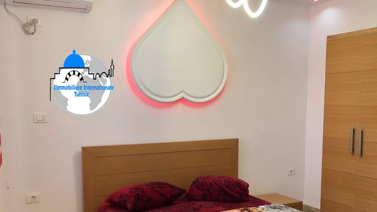 منزلك المثالي في حمام سوسة: شقة فيلا مفروشة S+2