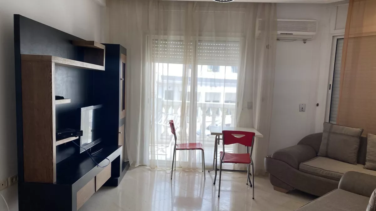 Charming Furnished S+2 Apartment in Panorama, Sousse