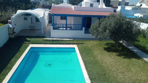 Luxury Villa with Pool in Kerkouan, Nabeul