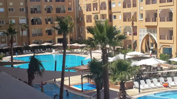 Luxury S+1 Apartment in Folla Aqua Resort, Chott Meriem, Sousse