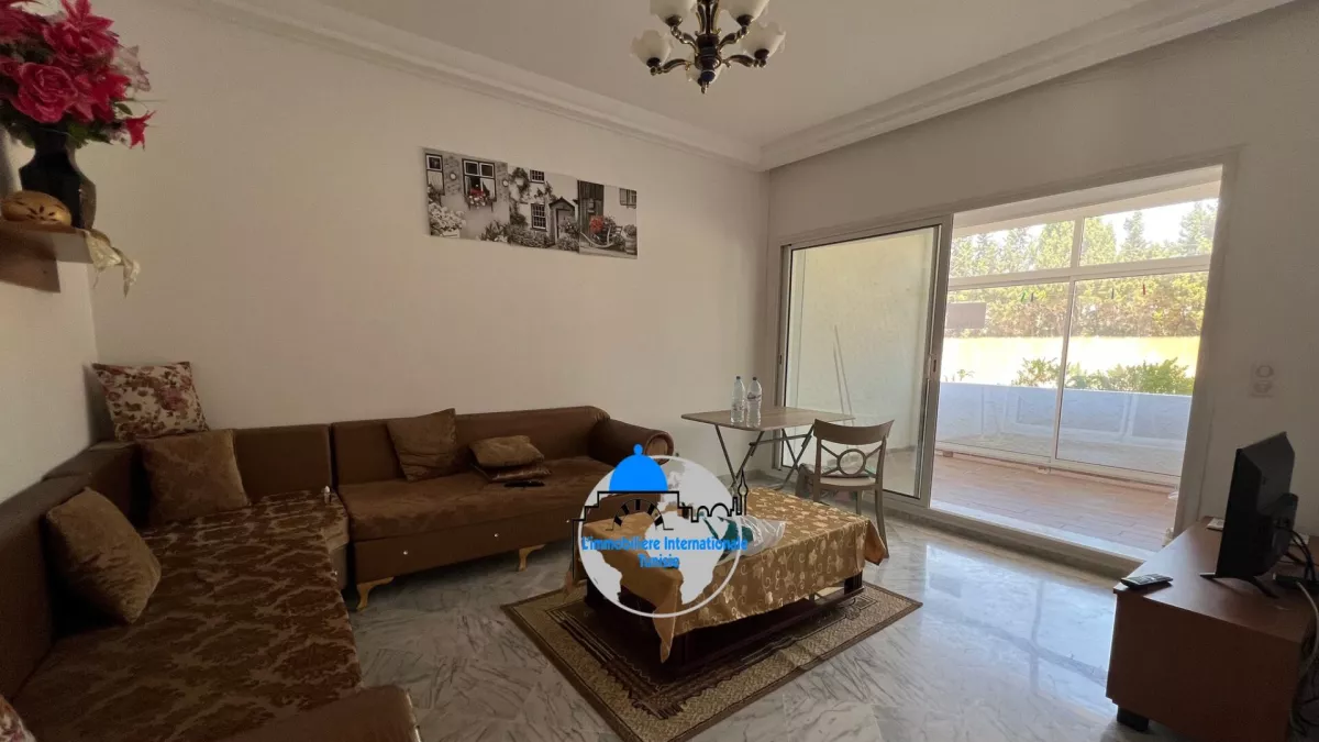 Appartamento di Lusso S+1 al Piano Terra a Kantaoui, Vicino al Mare