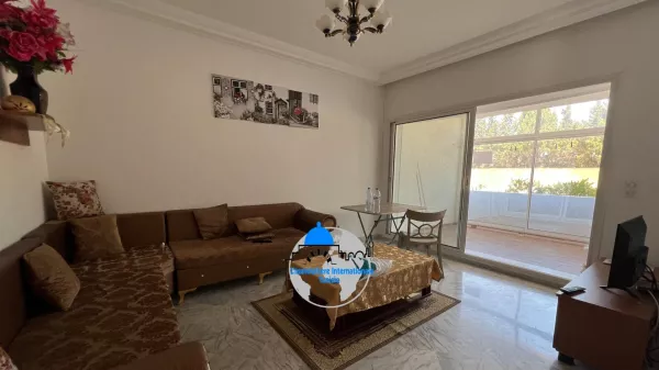 Luxury S+1 Apartment on Ground Floor in Kantaoui, Close to the Sea