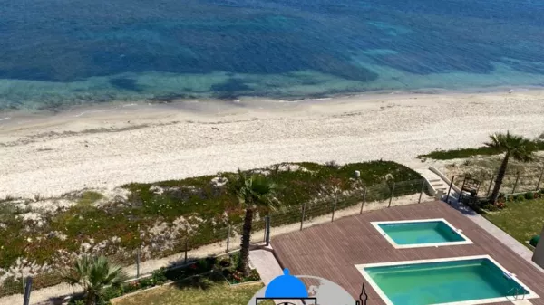 Luxury Beachfront Apartment for Sale in Chott Mariem, Sousse