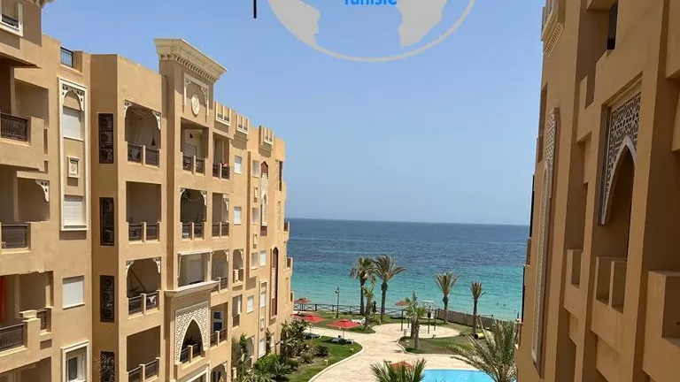 Luxury S+1 Apartment at Folla Aqua Resort in Chott Meriem, Sousse