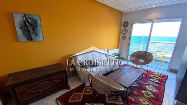 Furnished S+1 Apartment with Sea View in La Goulette