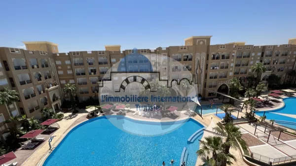 Luxury Apartment S+1 at Folla Aqua Resort in Sousse