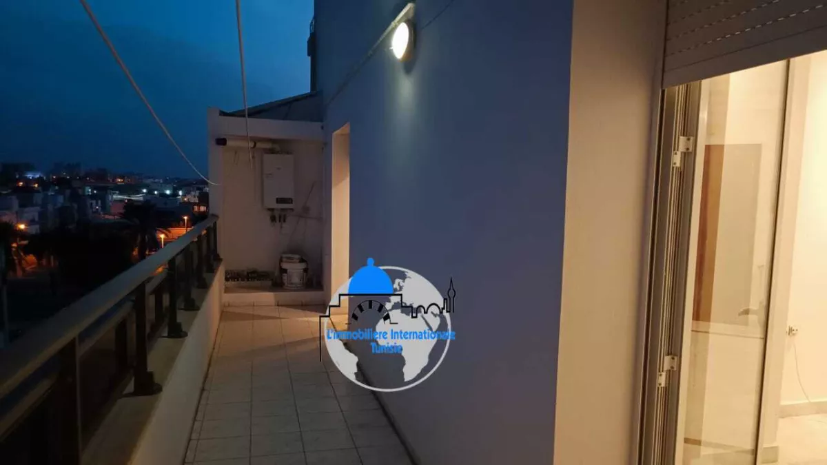Furnished S+1 Apartment in a Secure and Calm Residence at Khzema, Sousse