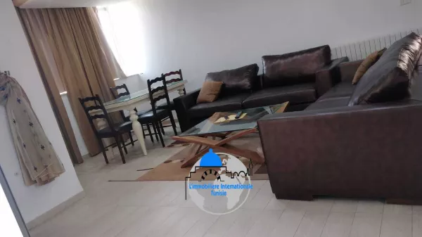 Furnished S+2 Apartment in Khzema, Sousse