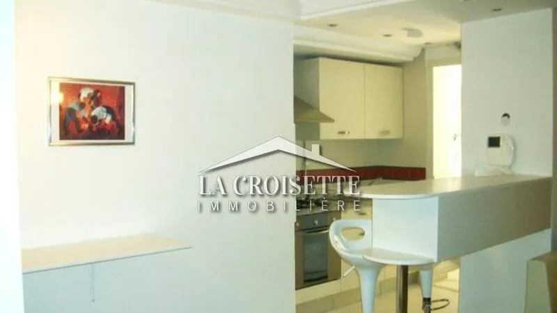 Luxury Furnished S+1 Apartment for Rent in Lac 2, Tunis