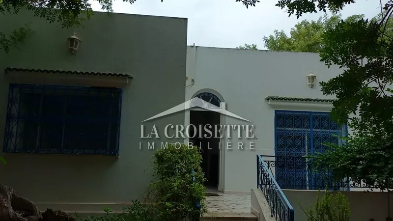 Luxury Ground Floor Villa for Rent in La Marsa
