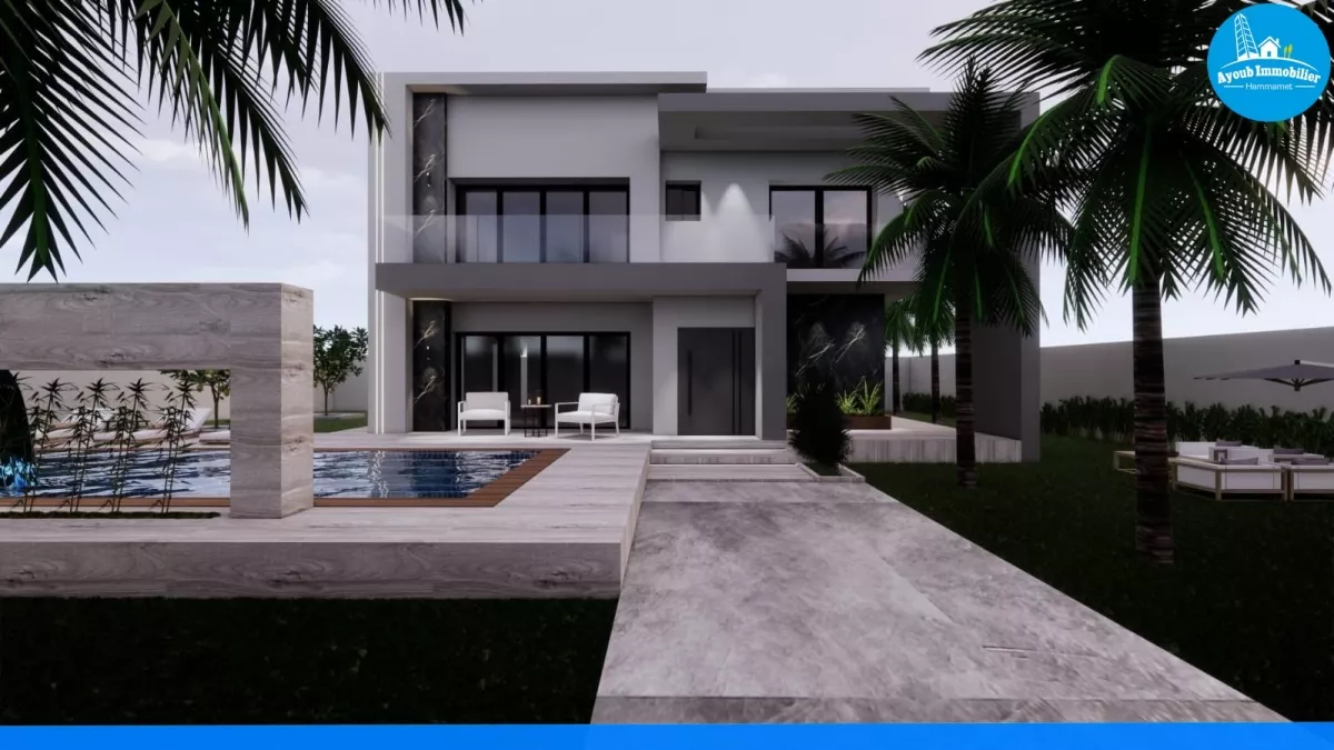 فيلا كايين 2: فخامة وأناقة في حمنة