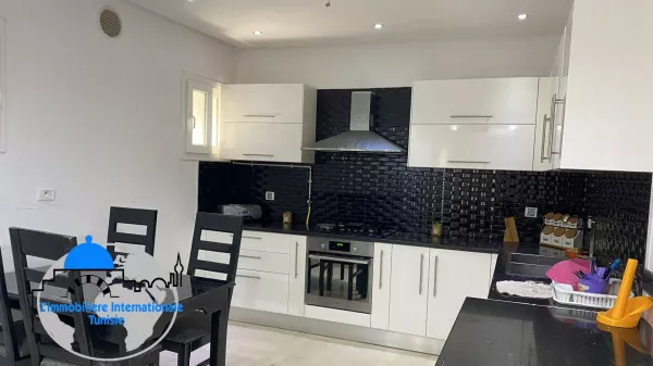 Furnished Apartment (S+1) in a Secure Residence at Khzema, Sousse