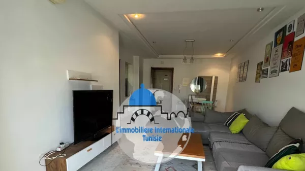 Furnished Apartment (S+1) in a Secure Residence at Khzema, Sousse