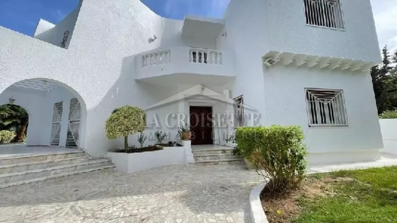 Luxurious S+5 Villa for Rent in La Marsa, Tunis: A Peaceful Haven