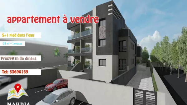 Luxury Sea View Apartments S1 for Sale Directly from the Developer in Mahdia