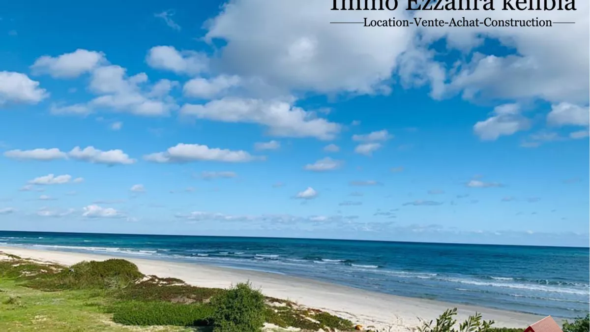 منزل شاطئي غير مكتمل في منطقة الزهرة، نابل