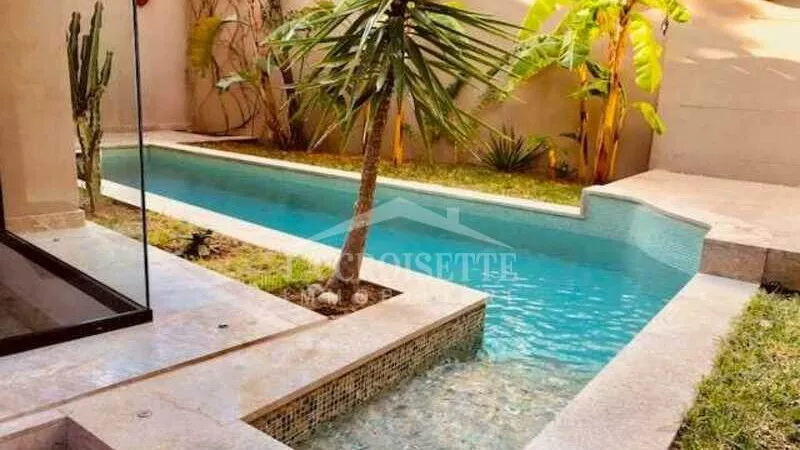 Luxury Furnished Villa S3 with Pool in Gammarth: A Haven of Elegance and Comfort