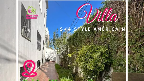 Luxury American-Style Villa in Sousse