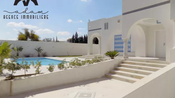 Luxury Villa with Pool in Hammamet Yasmine