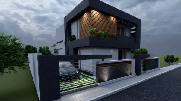 Luxurious Villa Under Construction with Pool in Nabeul