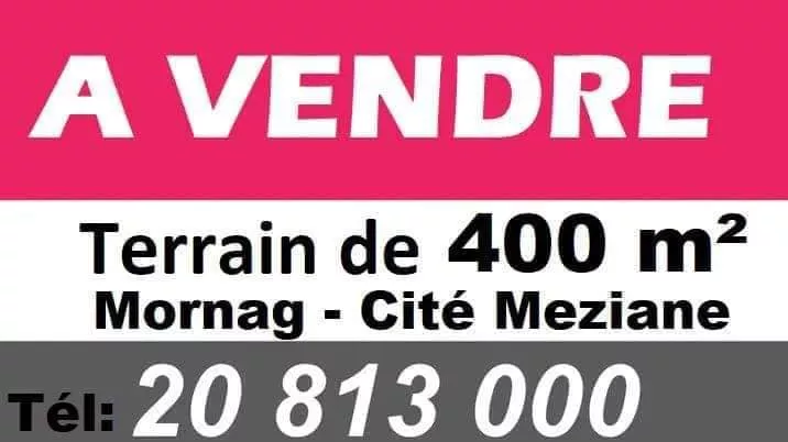 Eccezionale Opportunità di Terreno a Mornag Cité Meziane