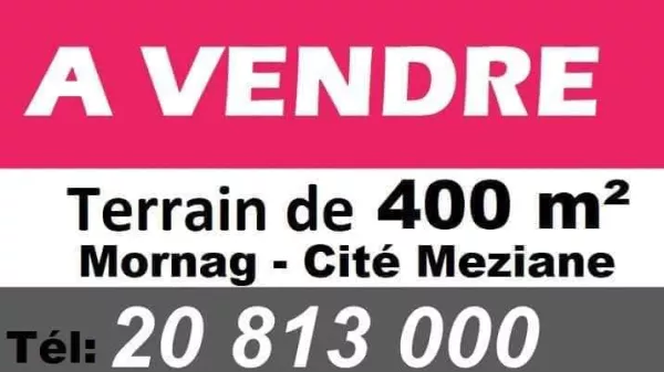 Exceptional Land Opportunity in Mornag Cité Meziane