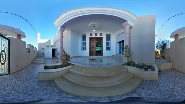 Spacious Furnished Villa with Garage on the Ground Floor in Nabeul