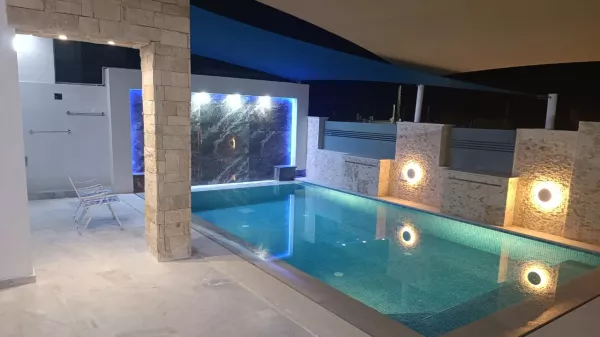 Luxury Villa with Seafront Pool in Kelibia Dar Allouche