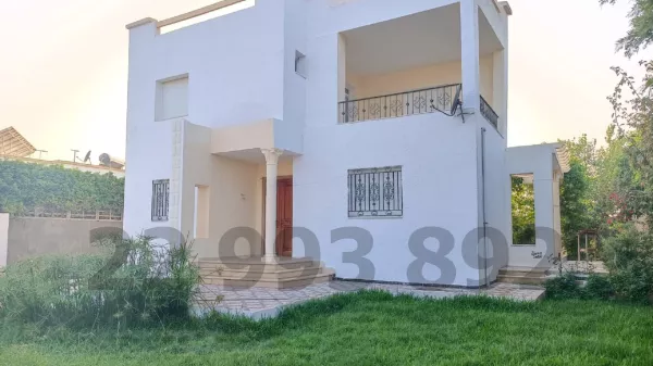 Luxury Villa S+3 in Dar Allouch, Kélibia - 200m from the Beach