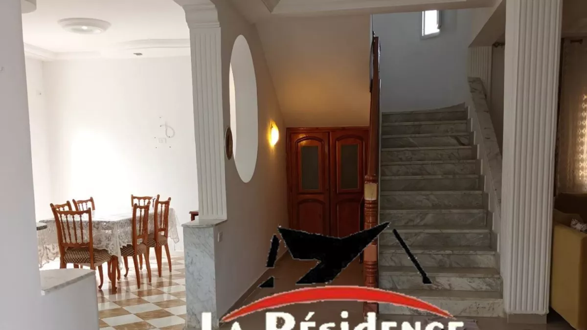 Furnished Villa for Rent in Corniche Bizerte - Monthly Rent of 1800 TND