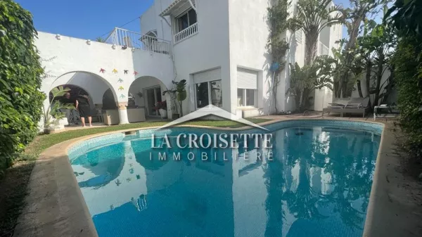 Luxury Sea-View Villa for Rent in La Marsa