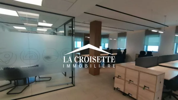 Modern Open Space Office for Rent at Berges du Lac 2