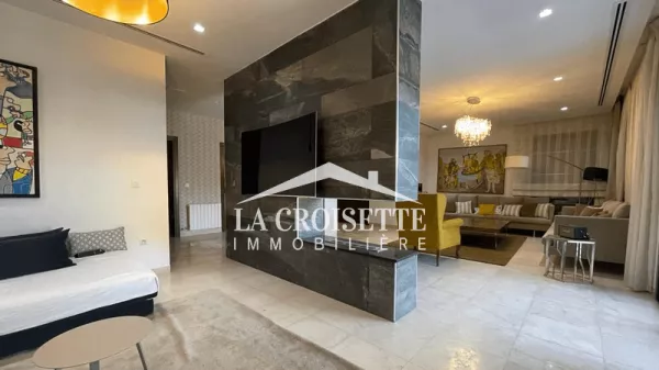 Furnished S+4 Triplex with Pool in La Marsa