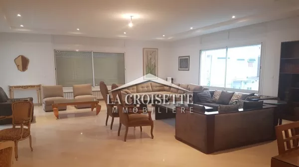 Furnished S+4 Apartment in La Marsa