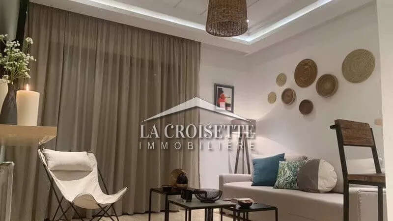 شقة S+1 راقية مع مسبح مشترك في قلب جاردان دو قرطاج | فرصة استثمار استثنائية