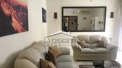 شقة möبلة S+2 للايجار في عين زغوان الشمالي - إيجار شهري بقيمة 1500 دينار تونسي