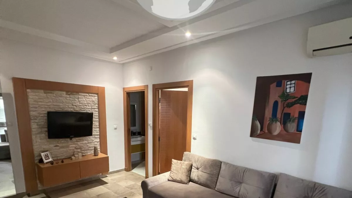 Your Ideal Home Awaits in Khzema EST: A Furnished S+2 Apartment