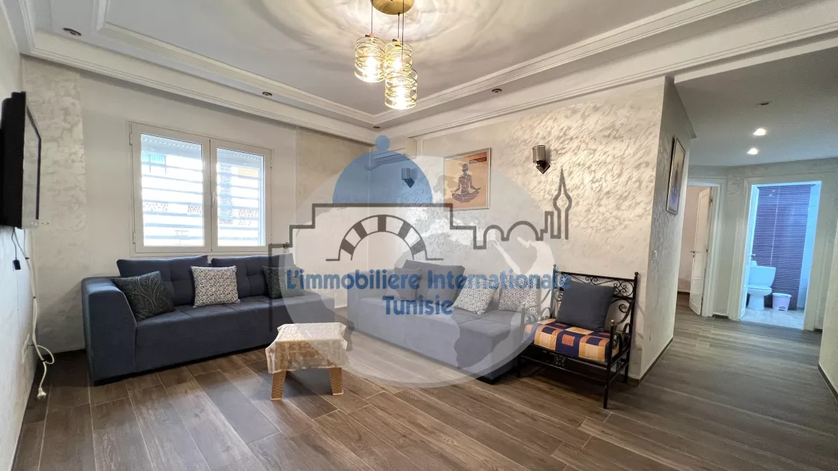 Furnished S+2 Apartment in Khzema East: A Haven of Comfort and Security