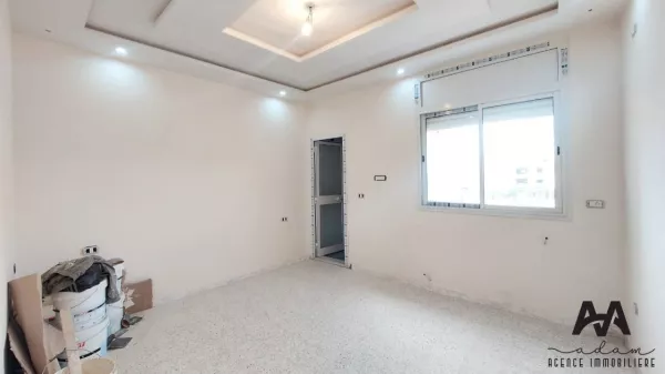 Unfurnished S+2 Apartment for Annual Rent in LIDO, Nabeul
