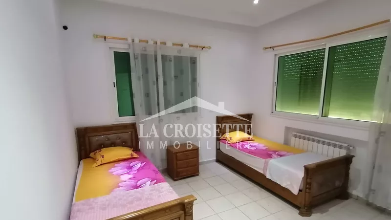 طابق فيلا مفروش للكراء في حديقة العوينة