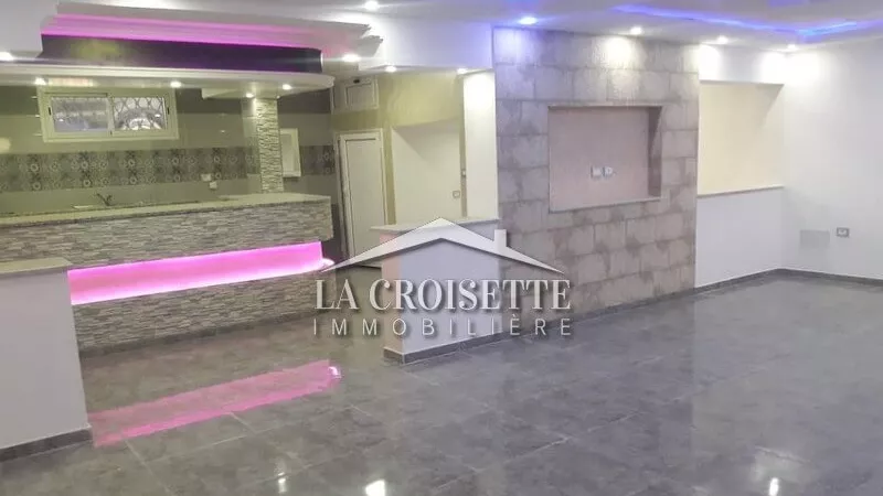 شقة أنيقة من نوع S+3 للإيجار في جاردين دي قرطاج - إيجار شهري بقيمة 1600 دينار تونسي