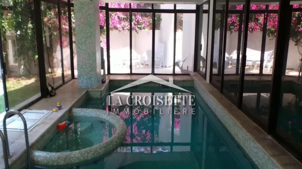 Luxury Villa with Covered Pool in La Marsa, Tunis