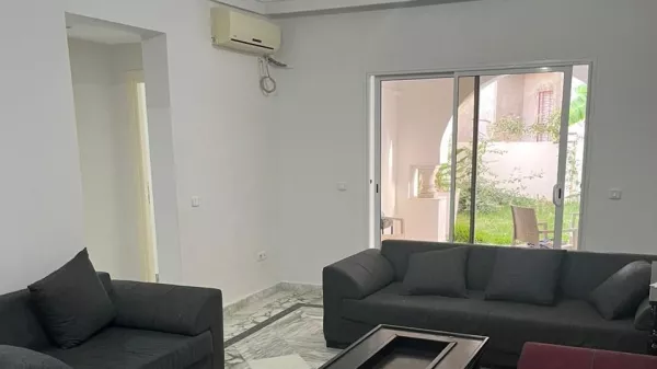 Charming S+2 Apartment with Garden in Sidi Mahersi, Nabeul