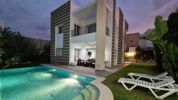 Luxury Villa with Pool in Hammamet Nord
