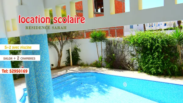 Luxury Ground Floor Apartment for Rent in Mahdia - Tourist Zone